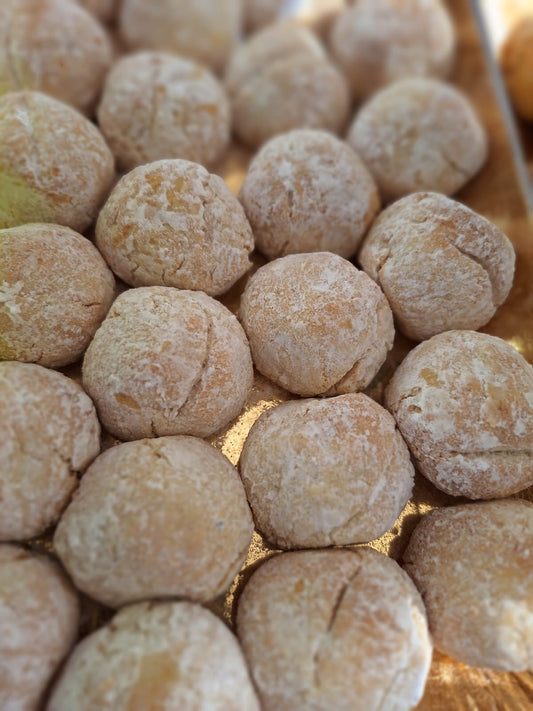 Mandelgebäck mit Vanille (Biscotto di pasticceria con Vaniglia)