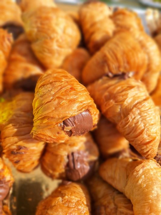 Aragostine al Cacao  (Süßes Gebäck mit Kakao)