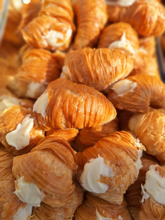 Süßes Gebäck mit Vanille