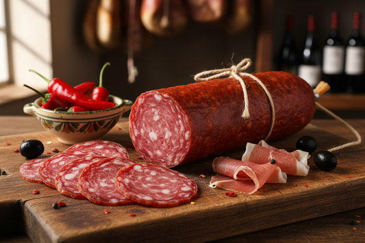 italienische Salami piccante
